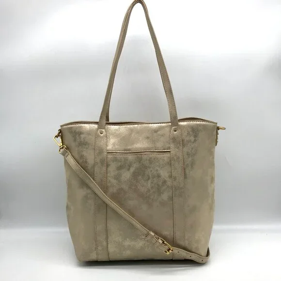 Style & Co Metallic Whipstitch Tote Bag - Picture 2 of 11